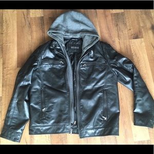 Guess faux leather moto jacket